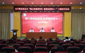 樂亭職校黨總支開展“凝心鑄魂強黨性 ..